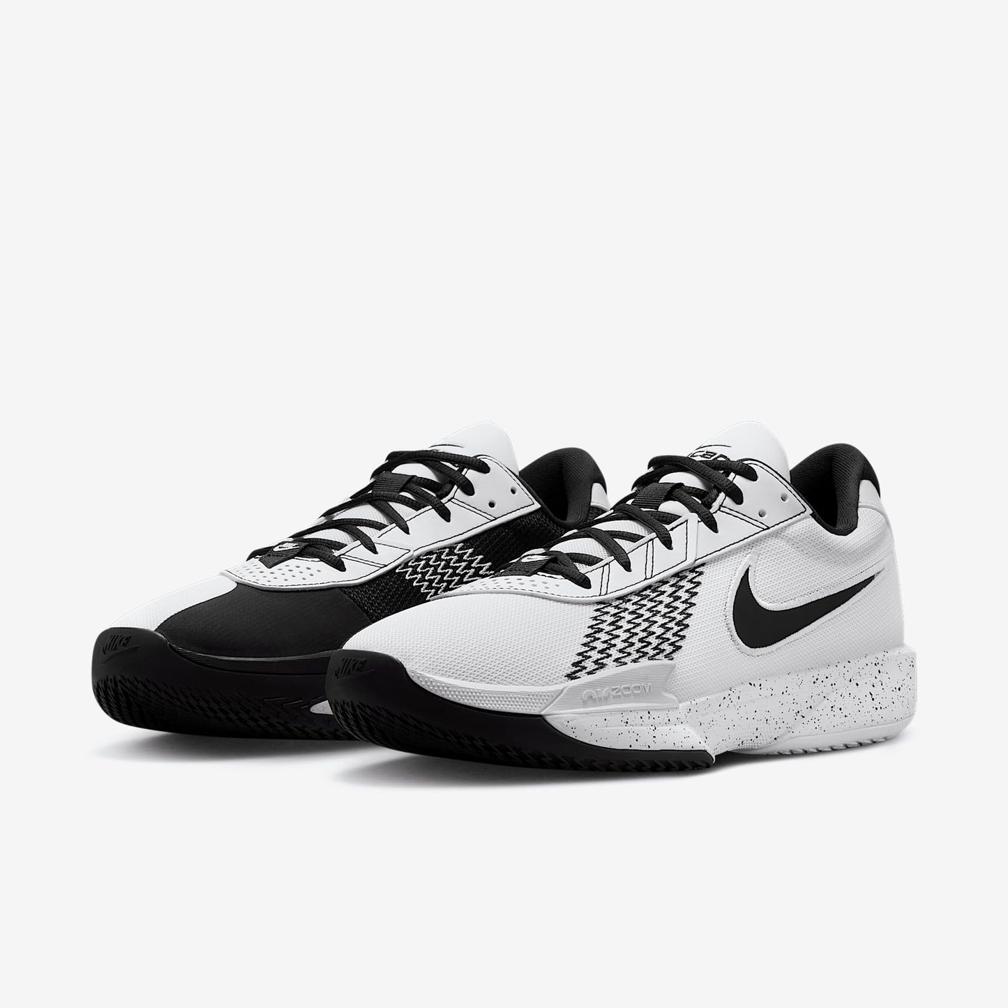 Nike G.T. Cut Academy Men's Basketball Shoes (FB2599-103, White/Black/Black) Size 7.5