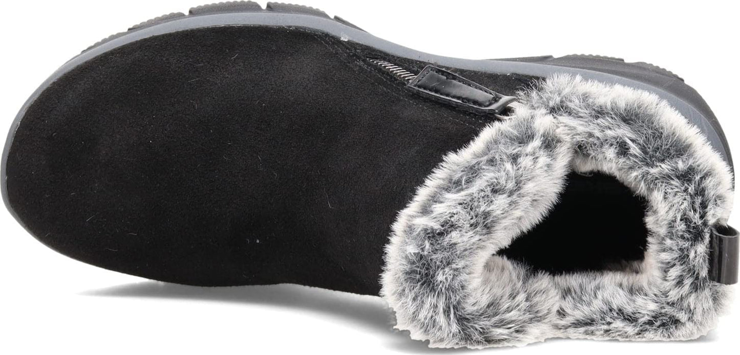 Skechers womens Zip Bootie Fashion Boot, Black, 6 US