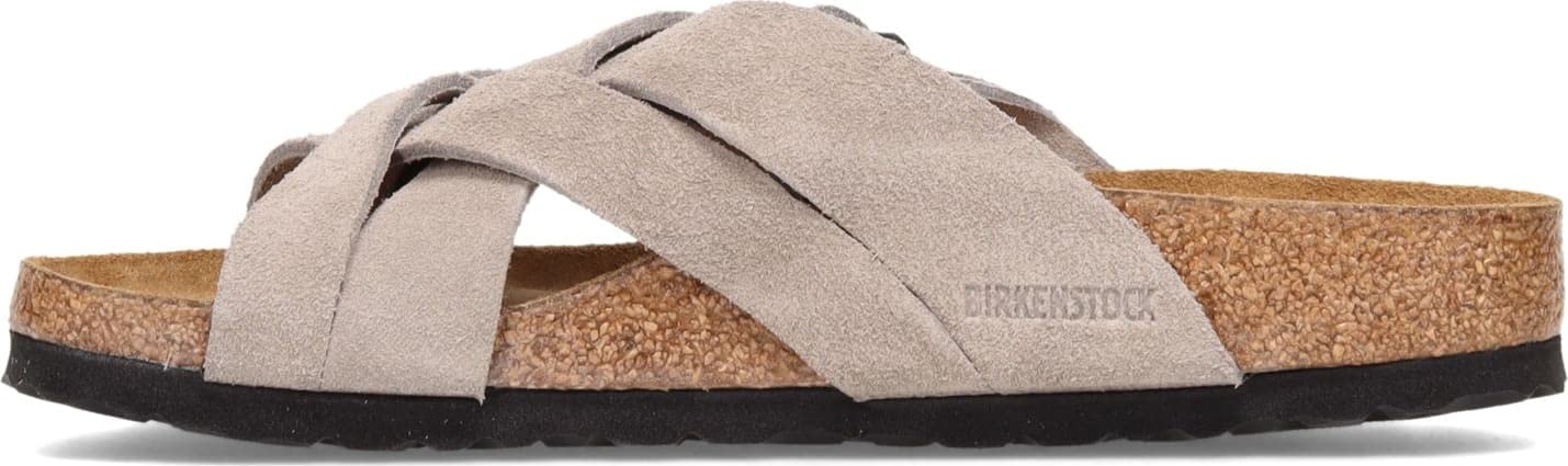 Birkenstock Lugano Soft Footbed Suede Sandals