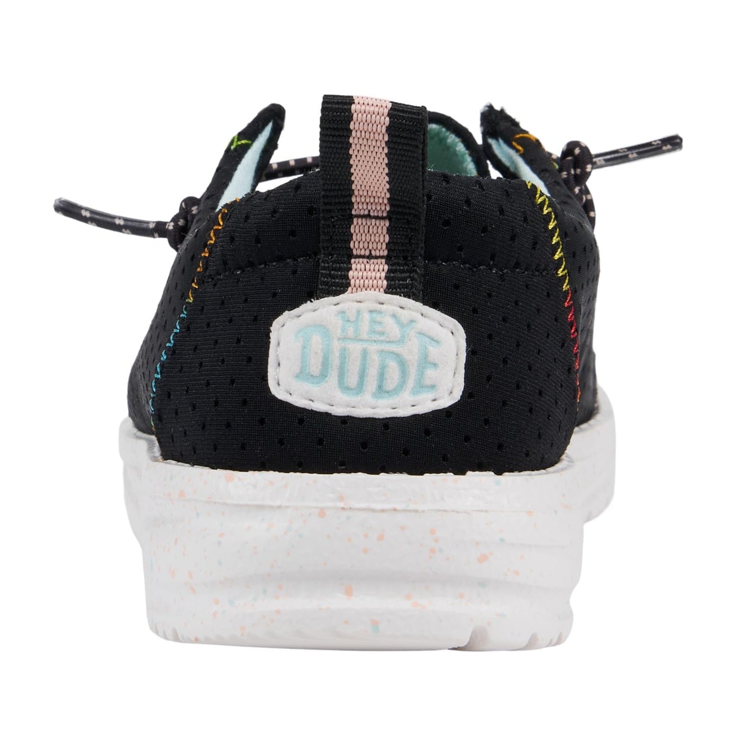 HEYDUDE Baby Girl's Wendy Perf Neoprene (Toddler) Black 8 Toddler M