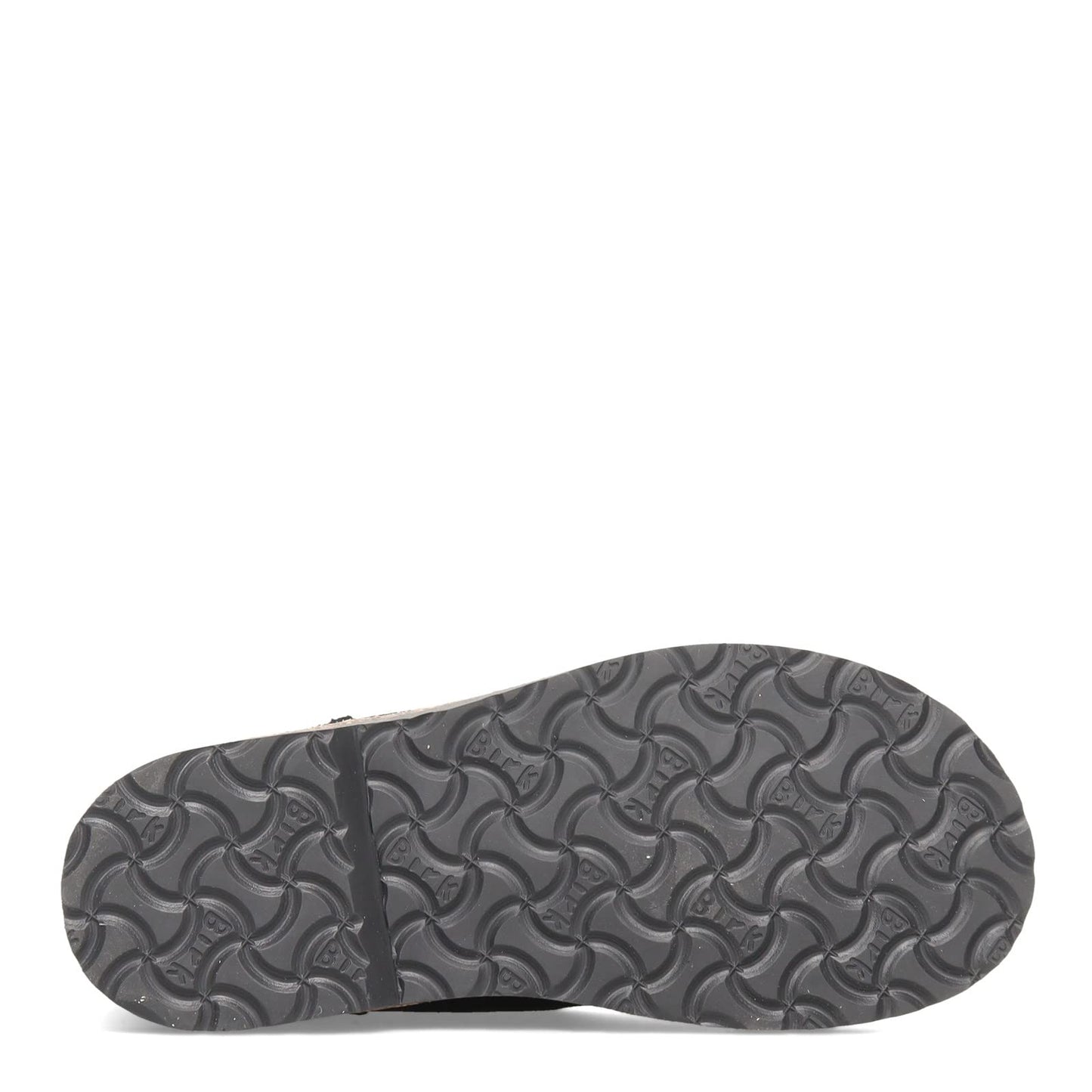 Shearling Suede Leather Black Birkenstock Uppsala