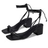 SCHUTZ Thea Block Black 9 M