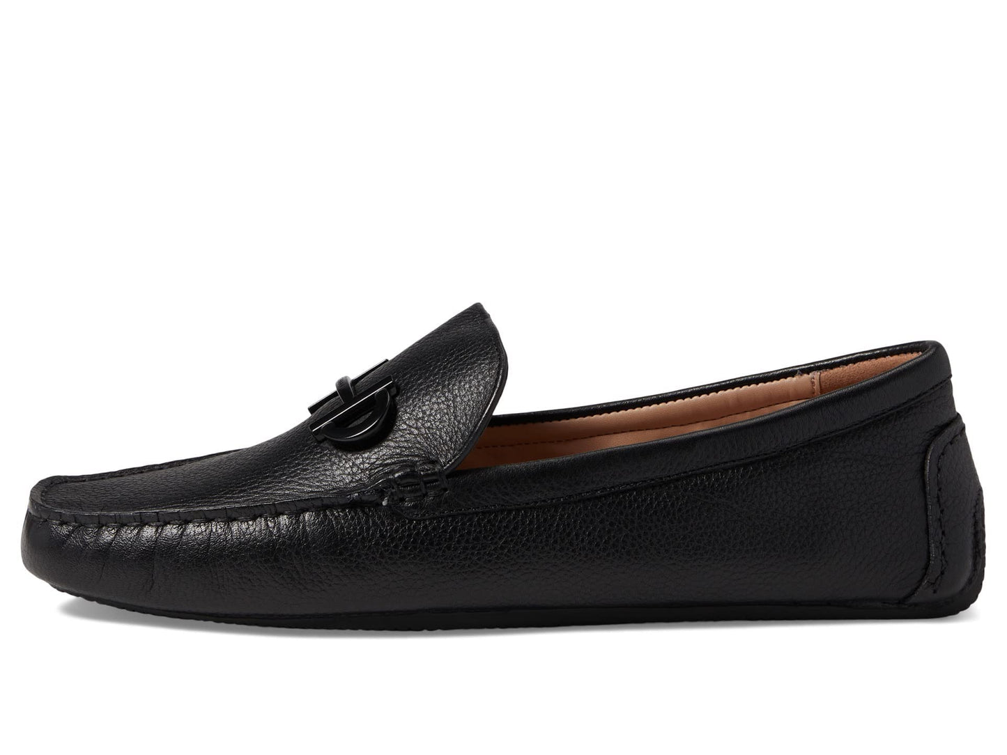 Cole Haan Tully Driver Black Leather 7.5 B (M)