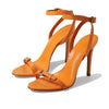 Schutz Women's Aurora Orange 7.5 Medium
