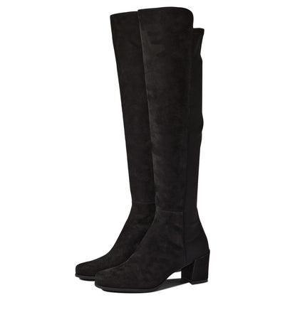 Stuart Weitzman City Block Boot Black 8 M Womens