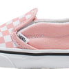Vans Slip-ON V (Checkerboard) Powder Pink/True White Size Toddler Size 7