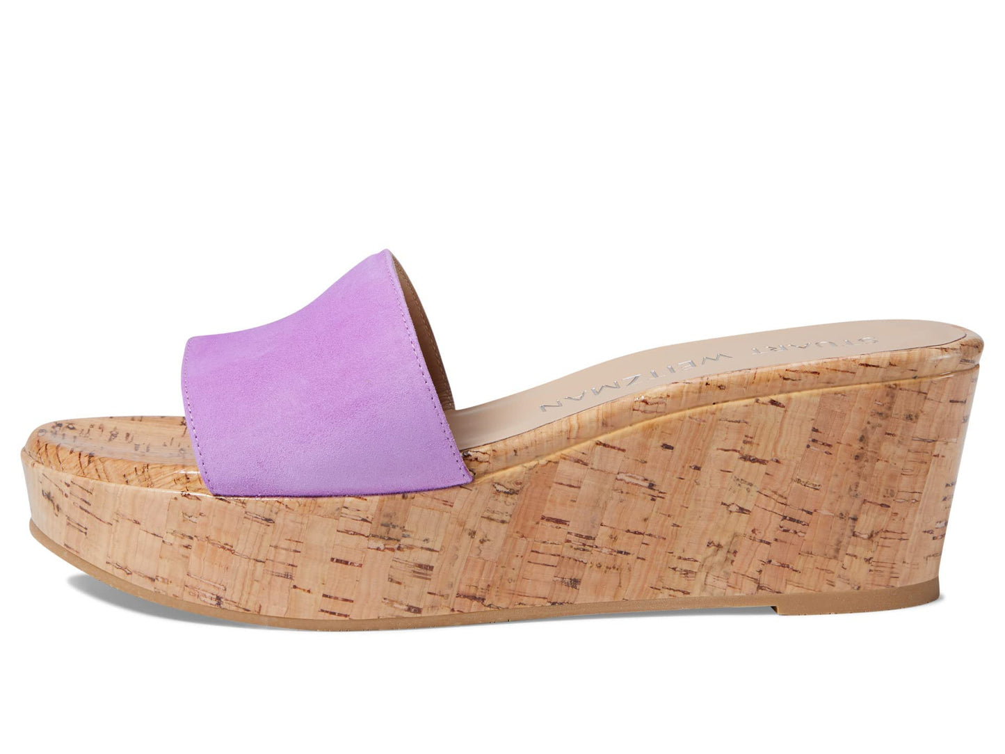 Stuart Weitzman Summer Wedge Lilac 11 B