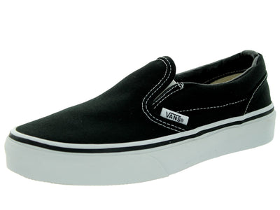Vans Slip-On V Infant/Toddler Shoes Size 5, Color: Black/Safety Yellow