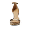 Michael Kors Jordyn Chain Platform Pale Gold 9.5 M
