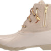 Sperry Women's Saltwater Snow Boot, Ivory Sparkle, 7 M US