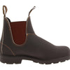 Blundstone Unisex-Adult Premium Leather Suede Nubuck Classic Chelsea Boots (Stout Brown 500, US Footwear Size System, Adult, Women, Numeric, Medium, 7)