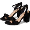 Cole Haan Kaycee Knotted Sandal Black Eco Flora/Brushed Gold/Black Outsole 7.5 B (M)