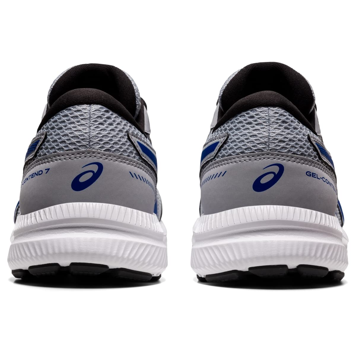 ASICS Men's Gel-Contend 7 Piedmont Grey/Asics Blue Running Shoe 8 M US