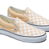 Vans Men's Classic Slip On, (Color Theory) Checkerboard/Honey Peach, Size 8