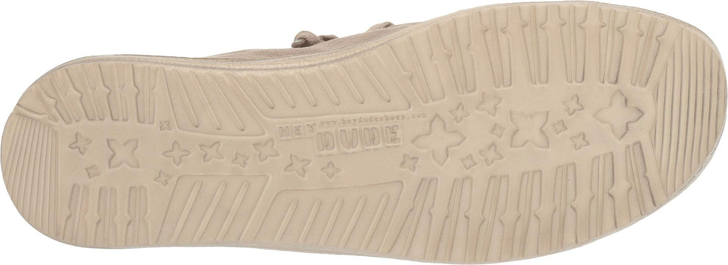Hey Dude Mens Wally Washed Loafer, Chestnut, Size 10
