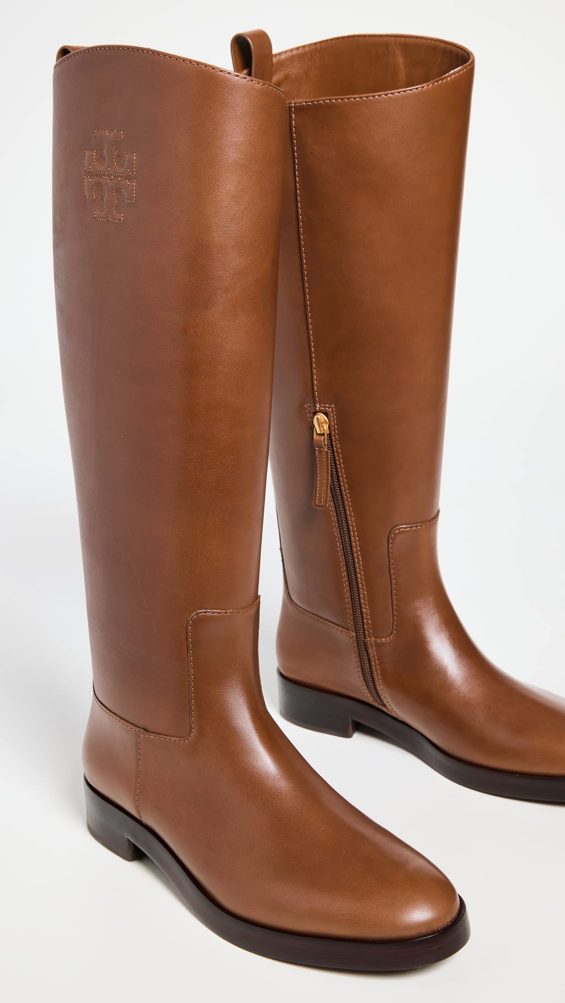 Tory Burch Women's The Riding Boots, Palissandro, Brown, 10.5 Medium US