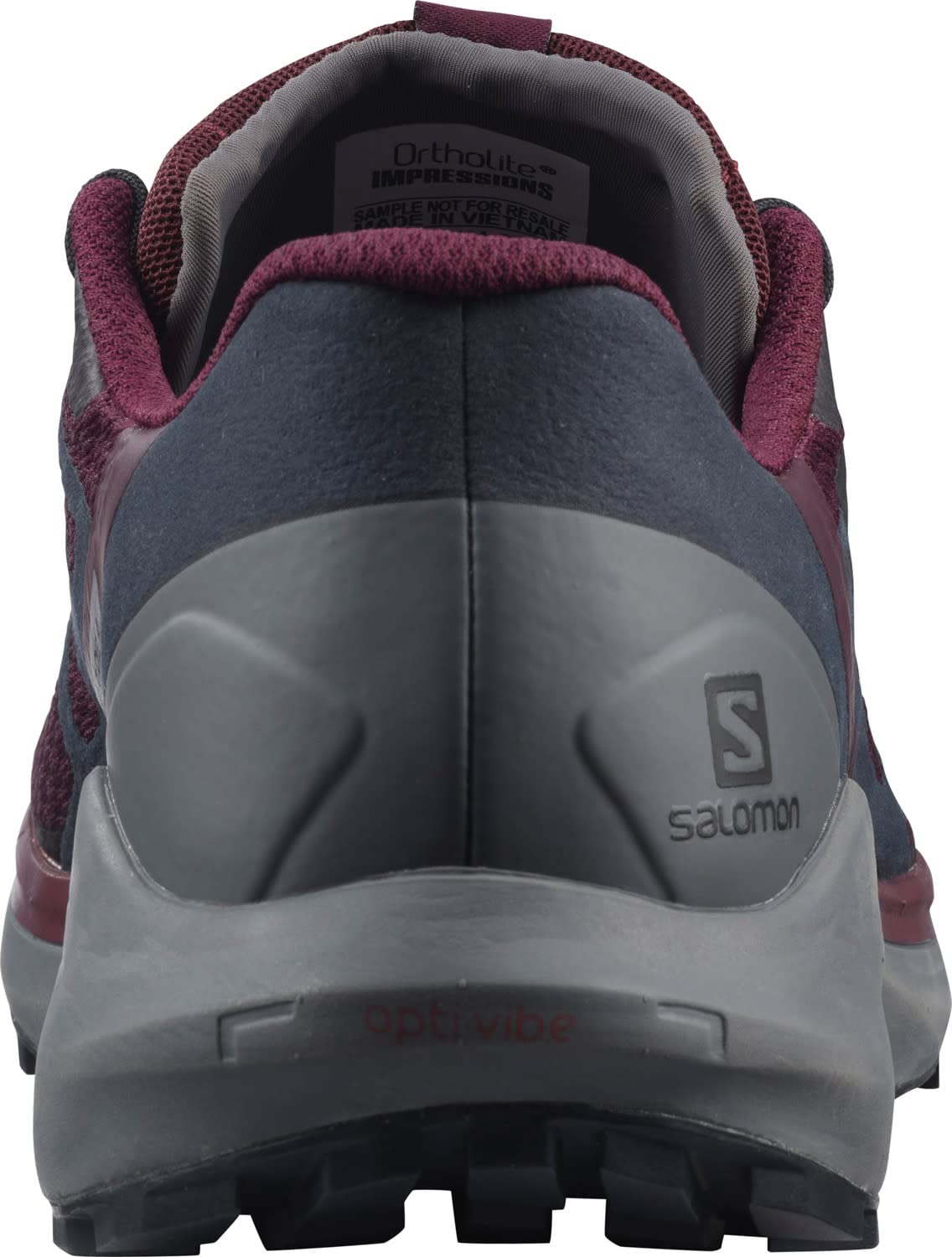 Salomon Women's Sense Ride 4 Running Shoes for Women, Wine Tasting/Quiet Shade/Ebony, 10