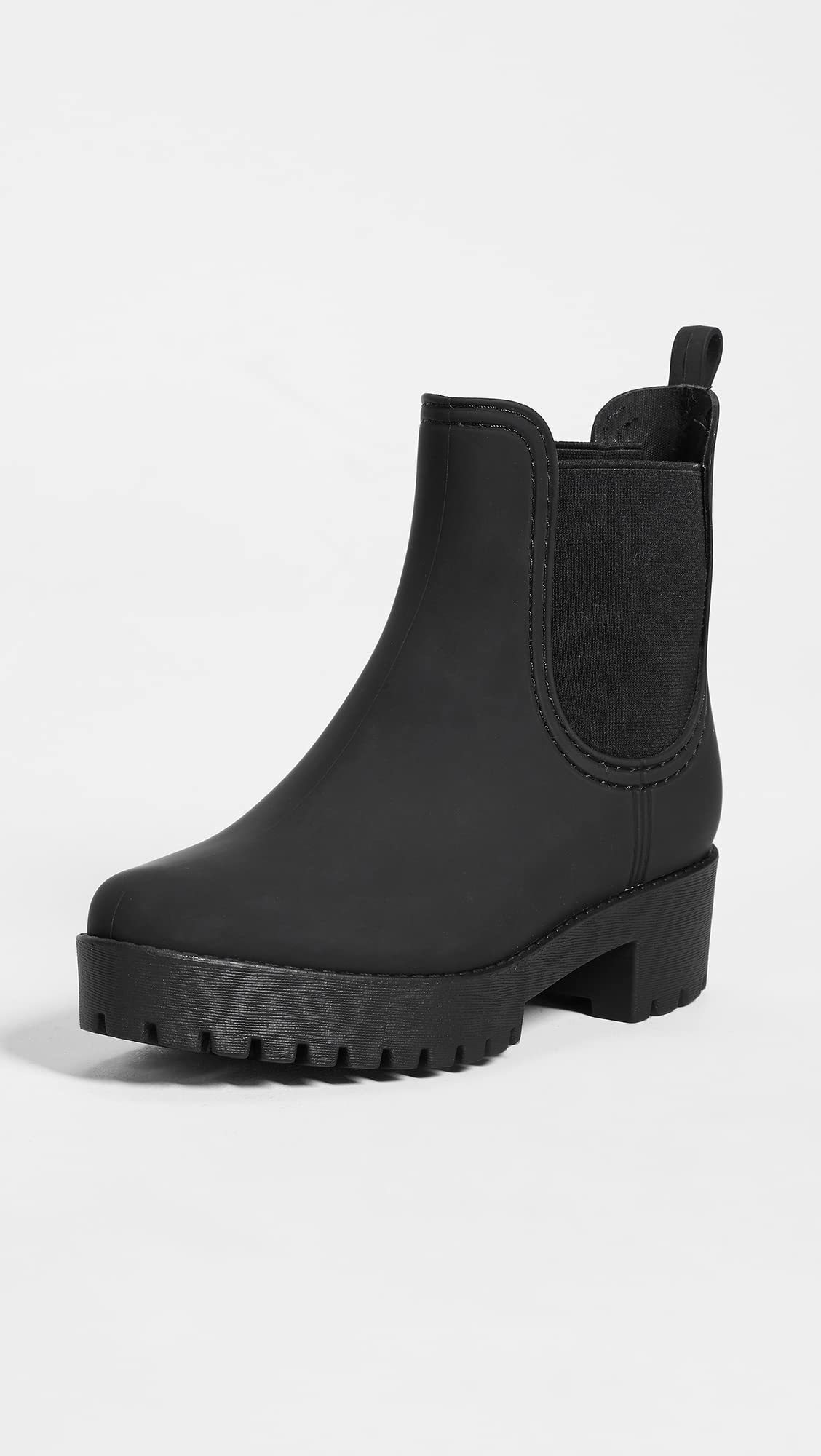 Jeffrey Campbell Women's Cloudy Rain Booties, Black, 7 Medium US