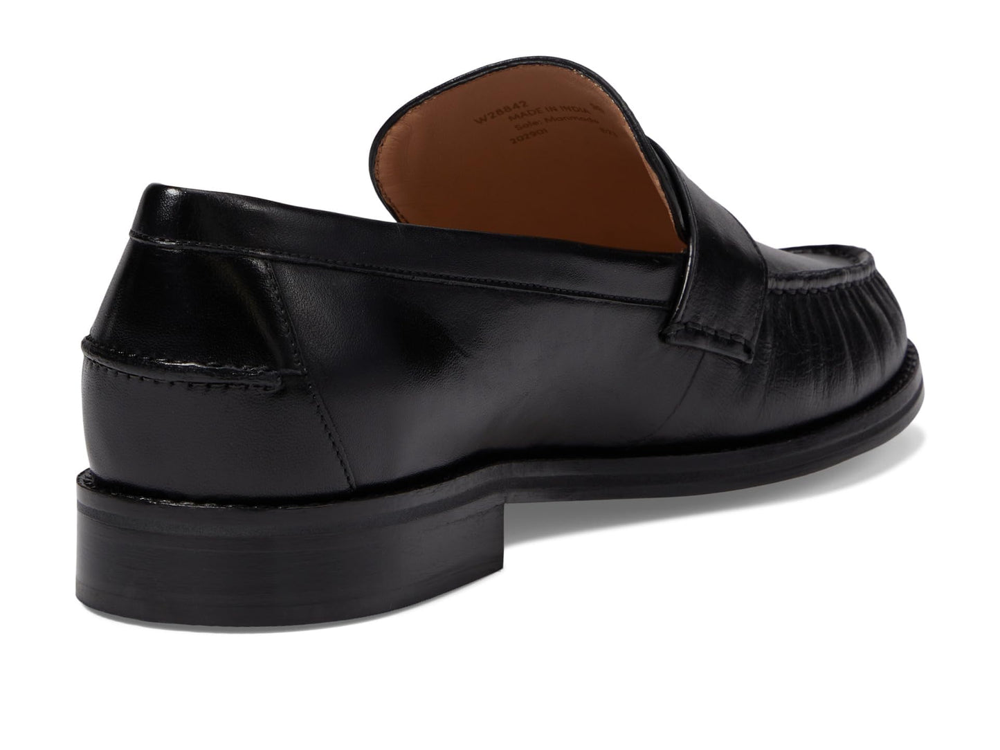 Cole Haan Women's Lux Pinch Penny Loafers, Scarab Leather, 9.5 Wide