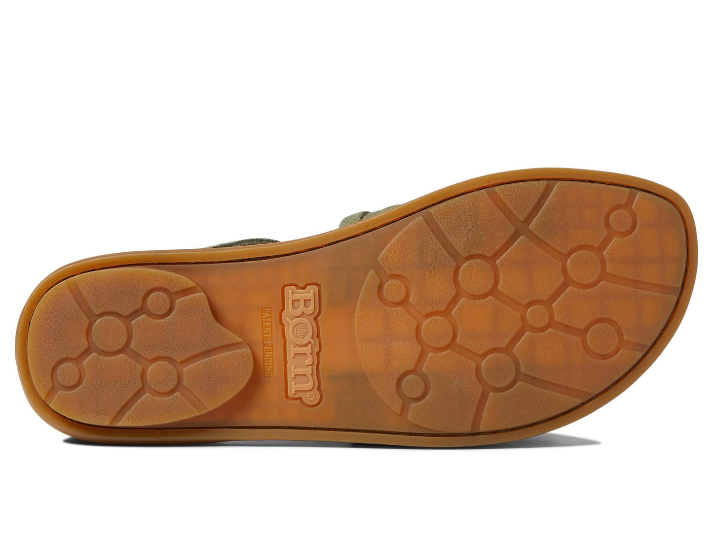 BORN Margot Green Suede 10 M (B)