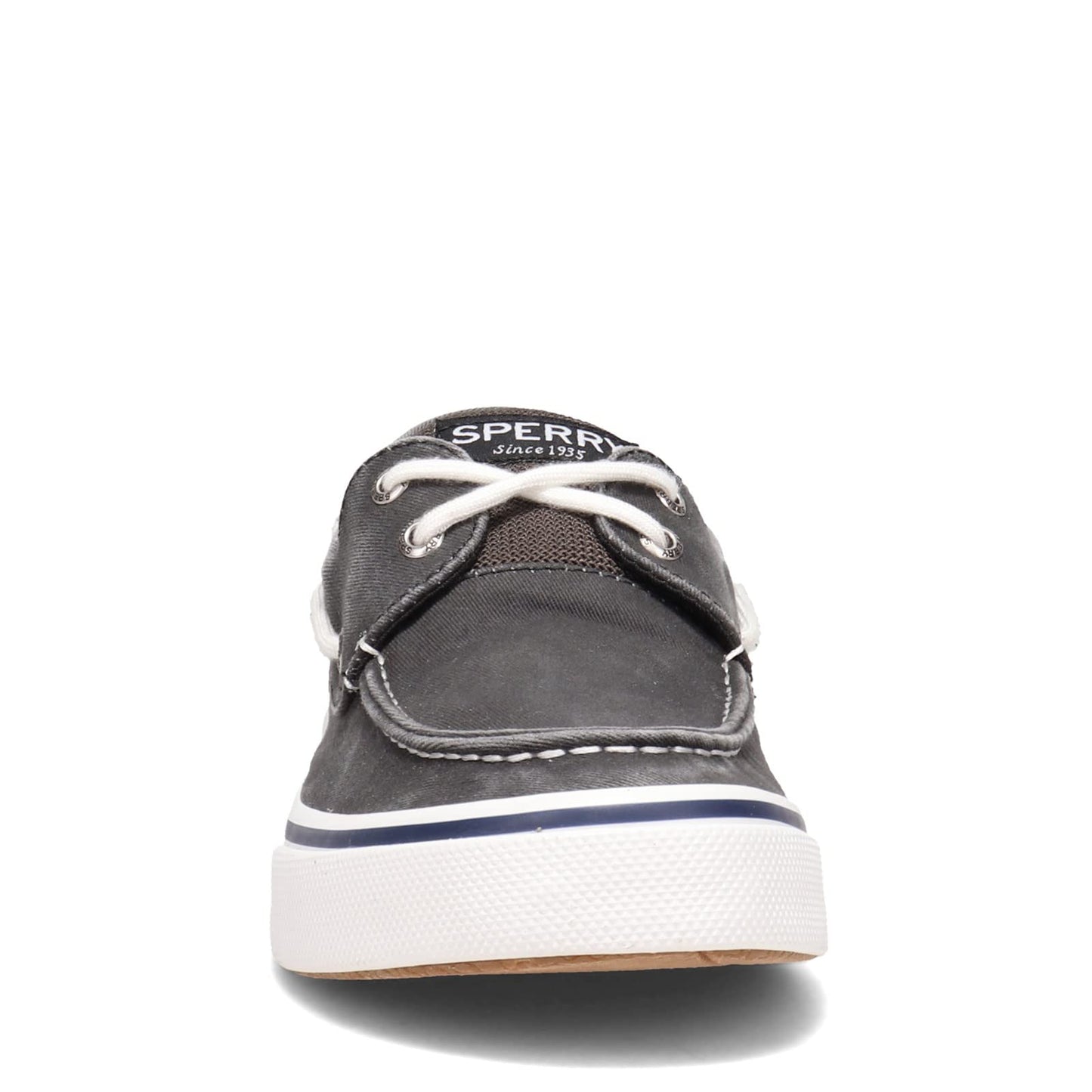 Sperry Men's, Halyard Boat Shoe Black Twill 8.5 W