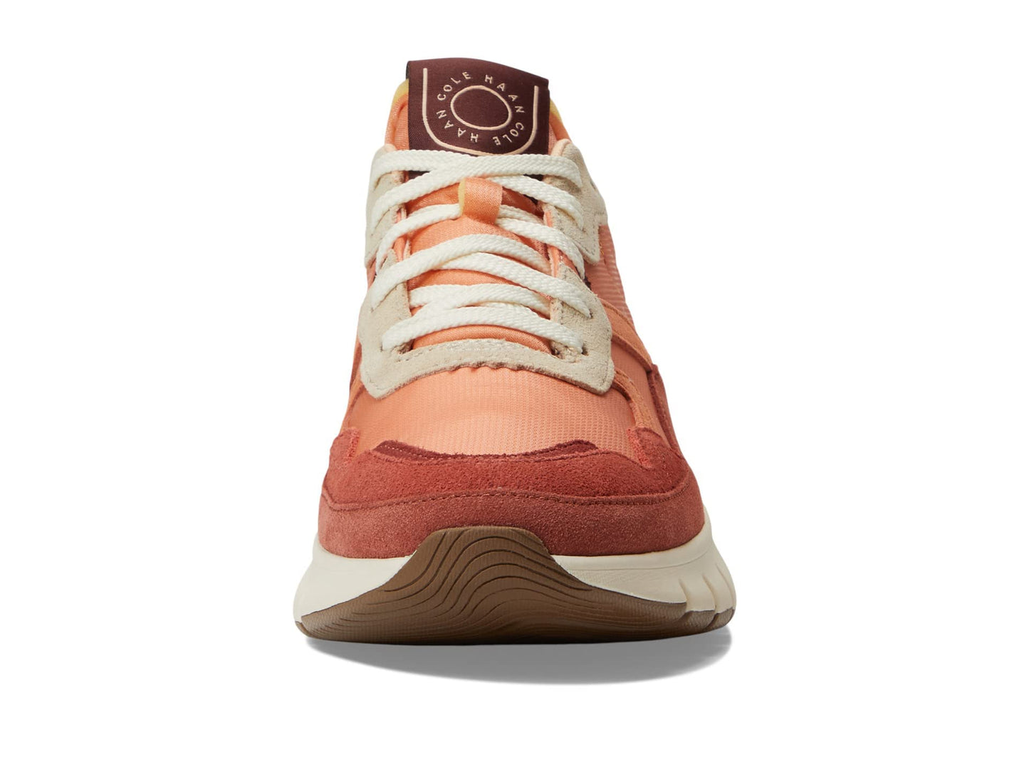 Cole Haan Zerogrand Upland Lace-Up Sneaker Peach Quartz/Sun Baked/Bruschetta/Ivory 6 B (M)