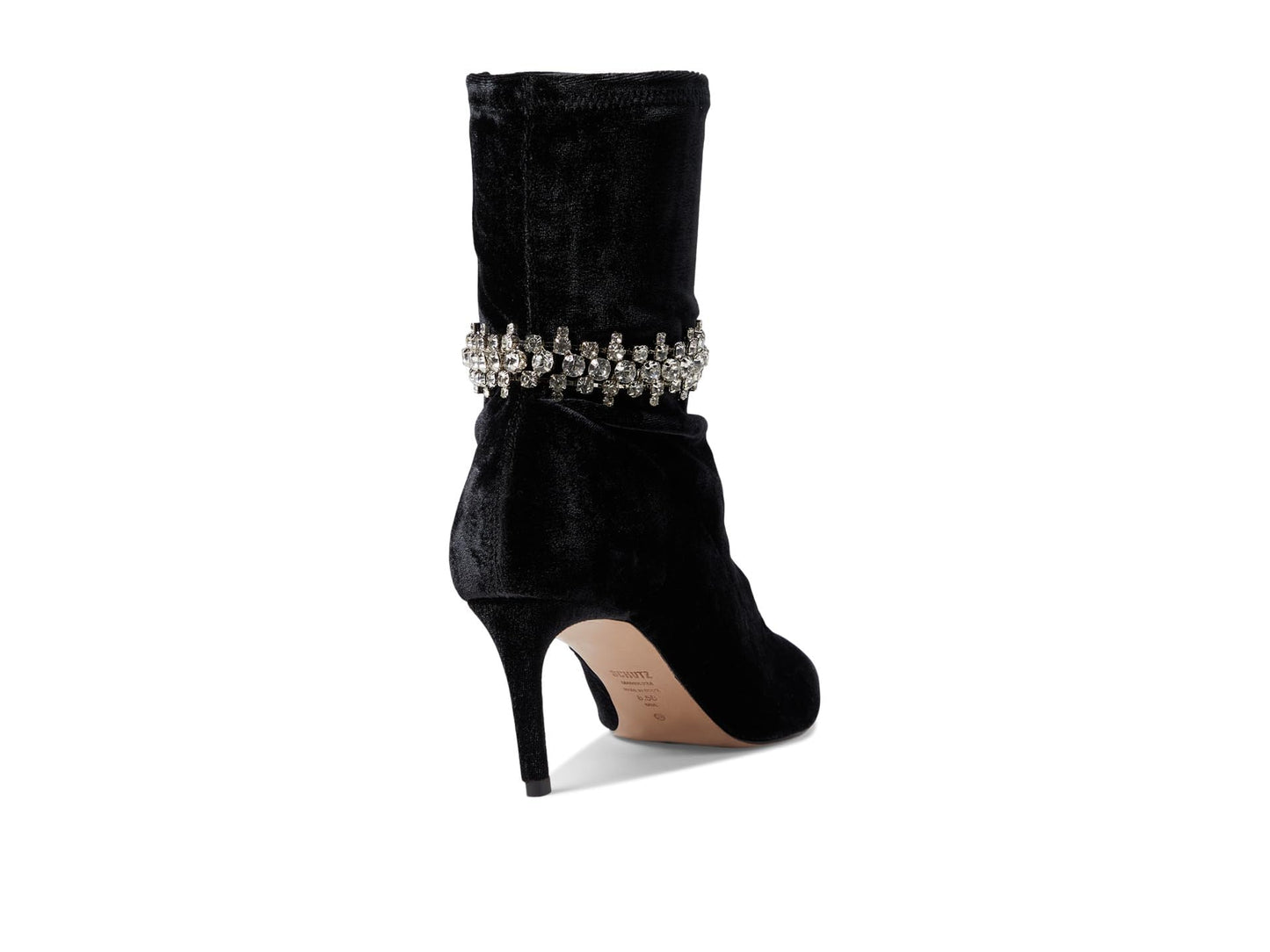Schutz Women's Marion Ankle Boot, Black, 5