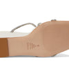 Schutz Women's Lauryn Wedge Sandal, Cristal/Pearl, 9