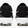 Nike Women's Lunar Hyperdiamond 3 Varsity Softball Cleats, Black/White, 7