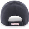 47 San Francisco Giants MVP Adjustable Navy with Pink Logo Hat