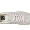 VEJA Women's V-10 Sneaker, Gravel/Menthol/Parme, 11