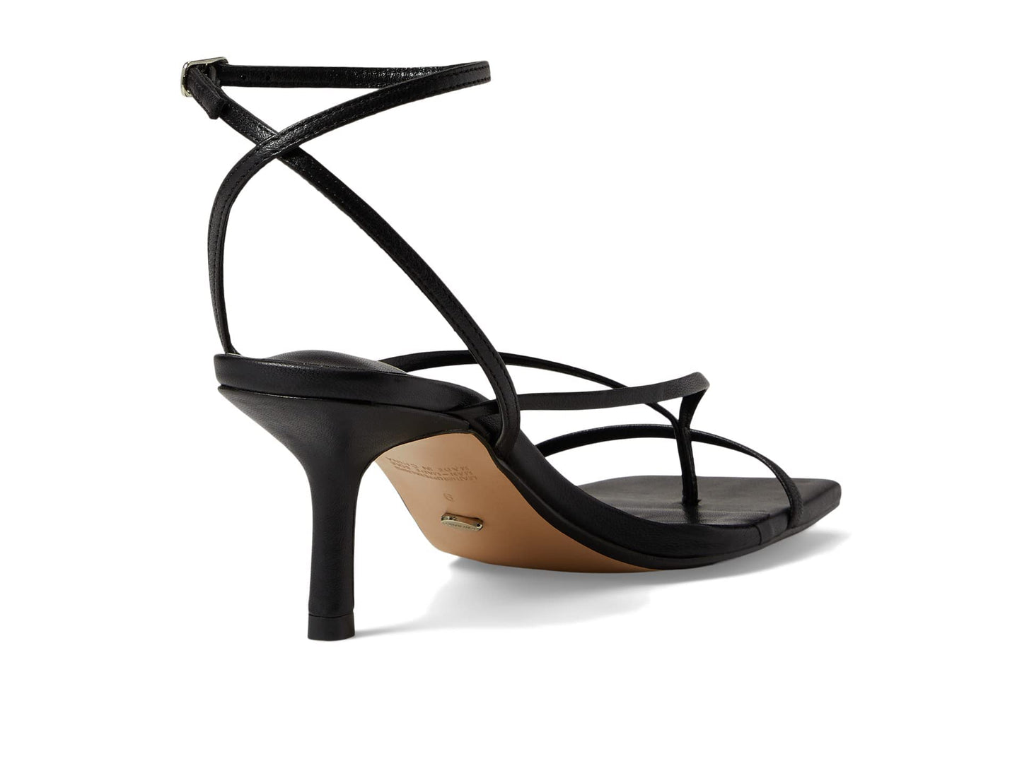 Black Nappa Heels by Tony Bianco
