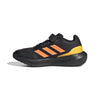 adidas Boy's Run Falcon 3.0 Elastic (Little Kid/Big Kid) Black/Screaming Orange/Solar Gold 3.5 Big Kid M