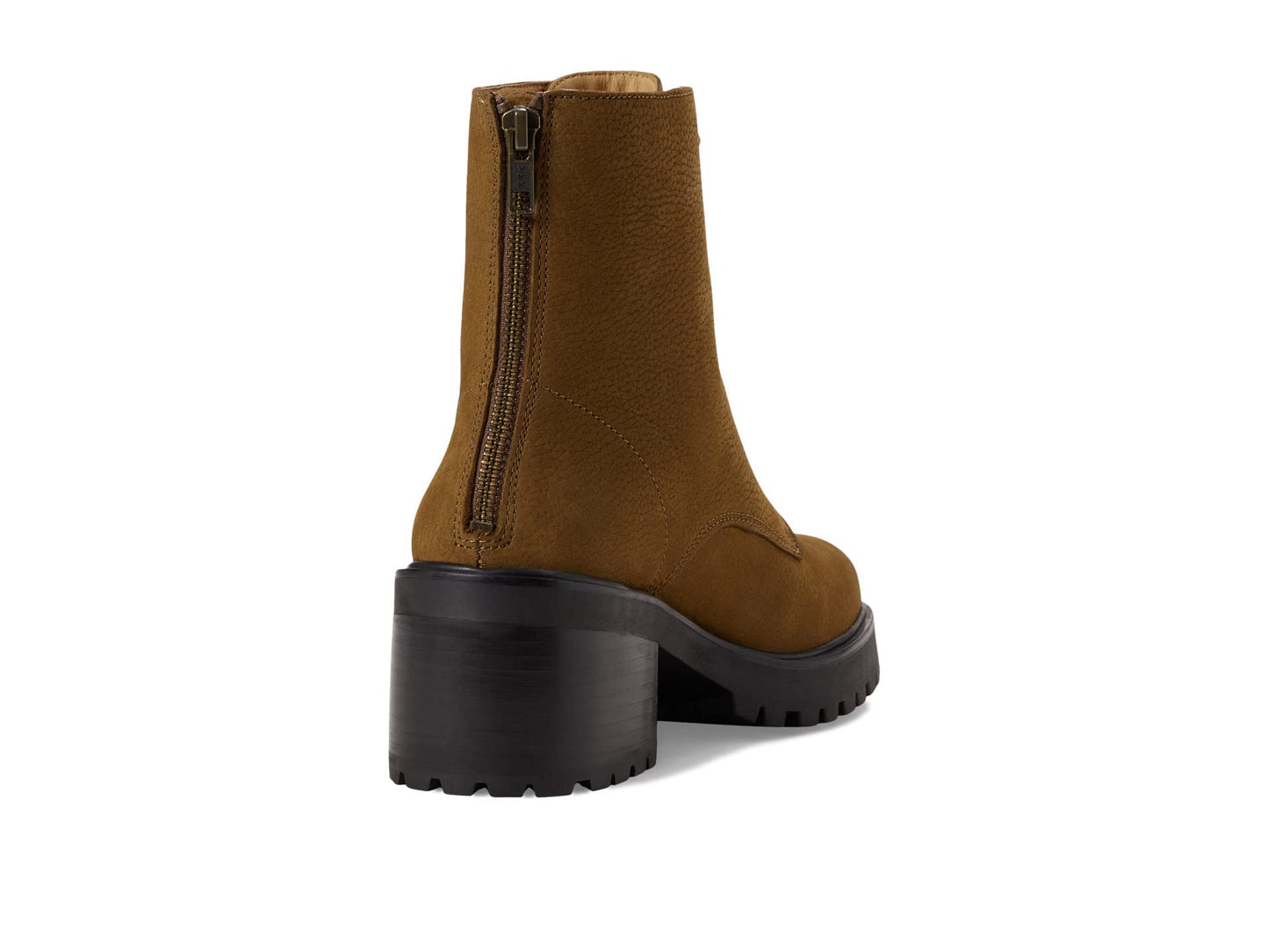 Madewell The Bradley Lace-Up Lugsole Boot Burled Wood 8.5 M