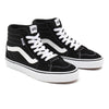 Vans Damen Filmore Hi Sneaker, Suede Canvas Black White, 6 US