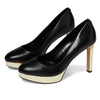 Michael Kors Chantal Platform Pump Black 1 7.5 M