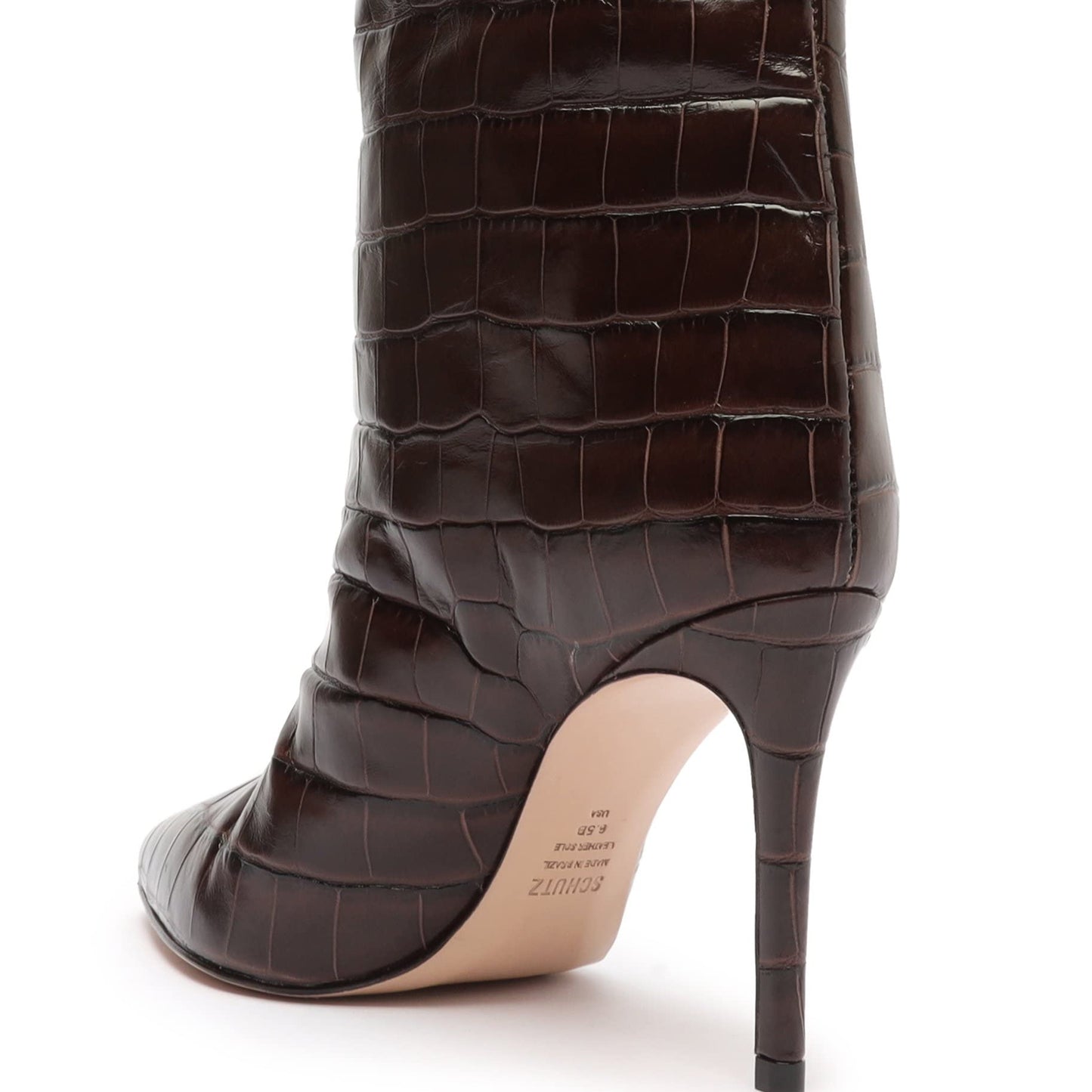 SCHUTZ Maryana Dark Chocolate 9.5 M