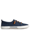 Sperry Womens Pier Wave Seacycled Baja Lace Up Sneakers Shoes Casual - Blue - Size 8.5 M