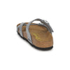 Birkenstock Womens Mayari Birko-Flor Flip Flop Summer Sandals - Silver - 6-6.5