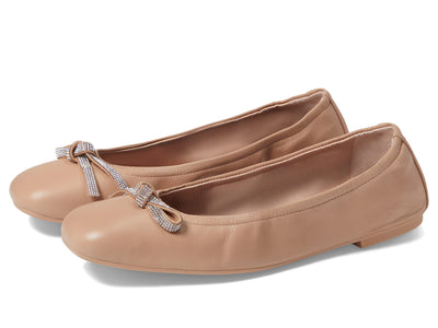 Stuart Weitzman Sw Bow Ballet Flat Adobe 8 B