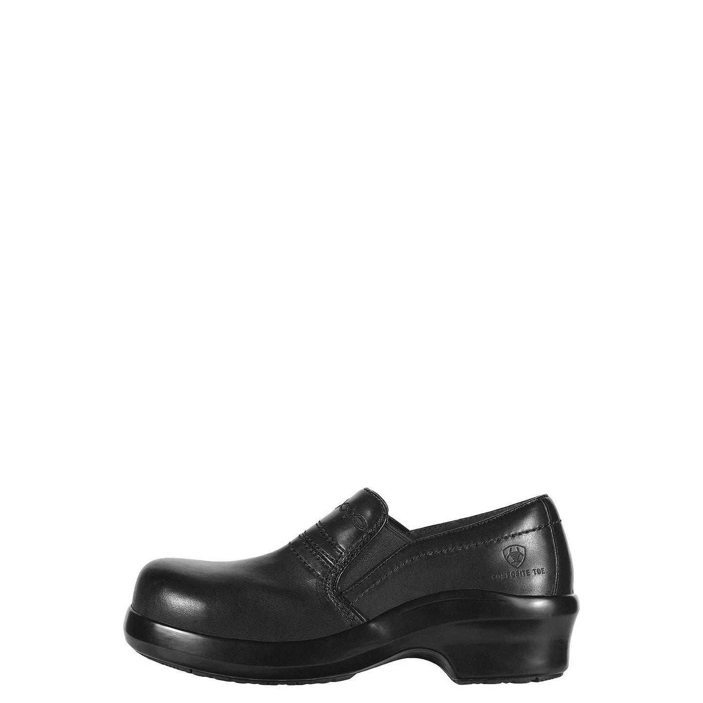 Ariat Women's Expert Static Dissipative Safety Clog Composite Toe Work Shoe, Brown, 10