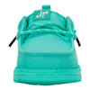 HEYDUDE Dude Perfect X Wally Funk Y Green Teal Size J6 | Kids Shoes | Kids Slip-on Loafers | Comfortable & Light-Weight