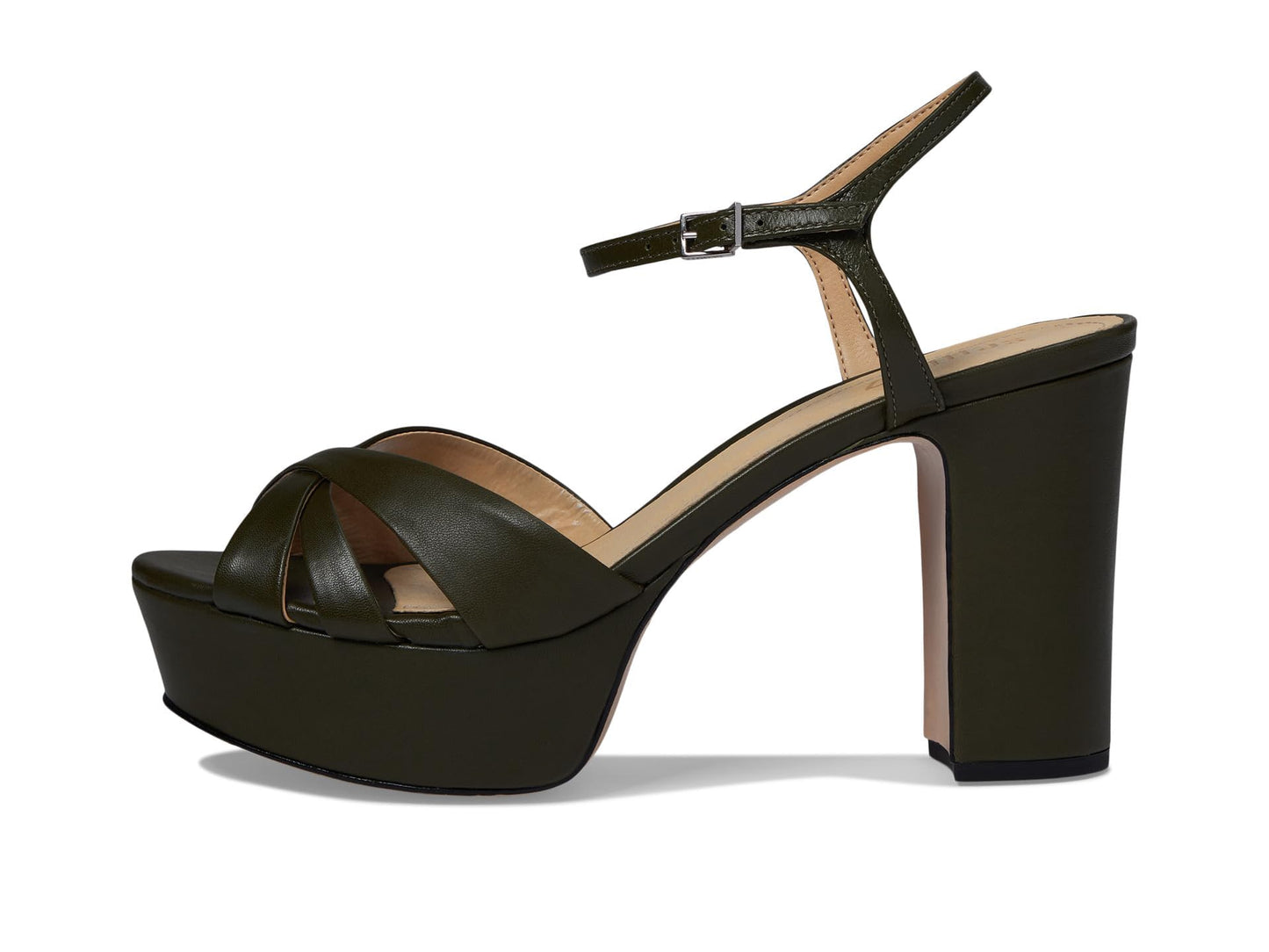 Schutz Women's Keefa Militar Green 8 M