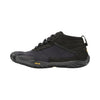 Vibram Women's FiveFingers V-Trek | Barefoot All-Terrain Outdoor Shoe for Hiking & Light Trail, Black/Black, 38 EU / 7.5-8 US