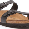Birkenstock Original Mayari Birko Flor Narrow Width, Black 36 (étroit)