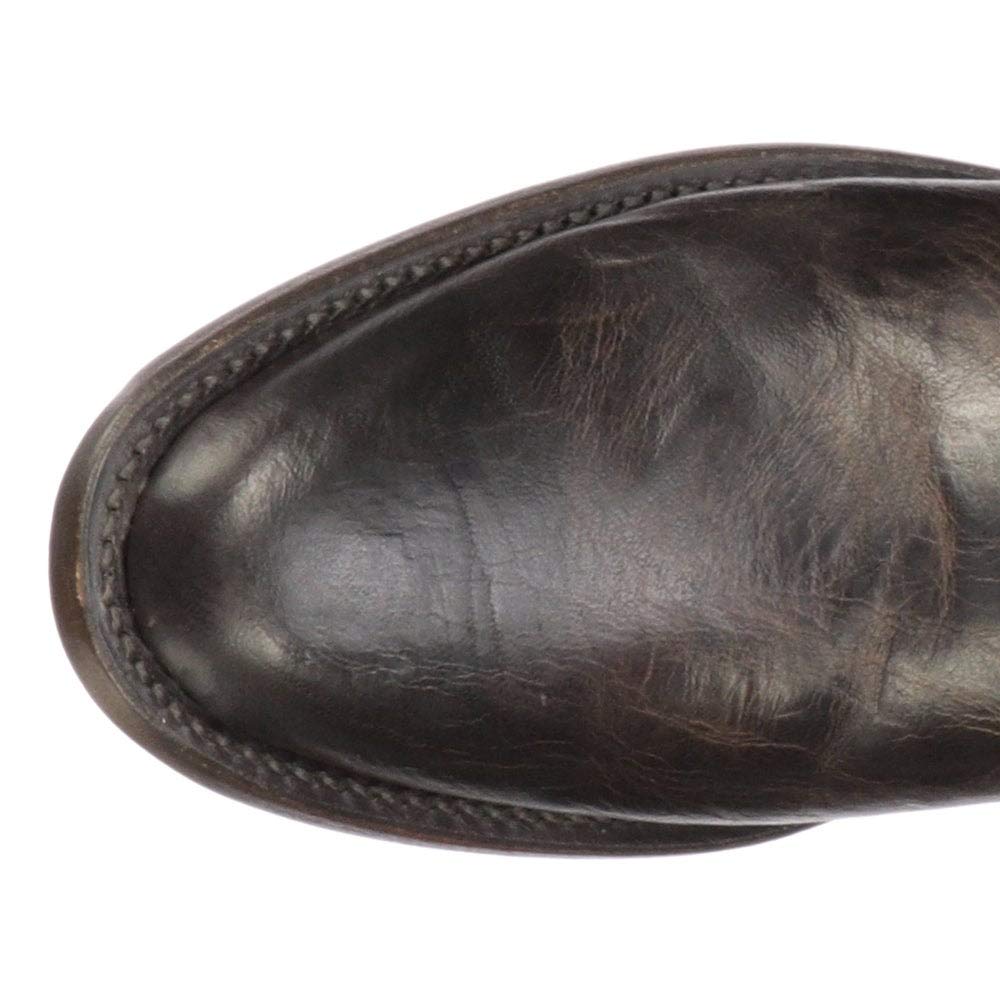 Lucchese Bootmaker Men's Jasper-ch Mad Dog Goat Riding Boot, Chocolate, 10 D US