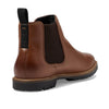 Cole Haan Men's Midland Lug Chelsea Boot, Truffle Nubuck/Black Water Resistant, 7.5