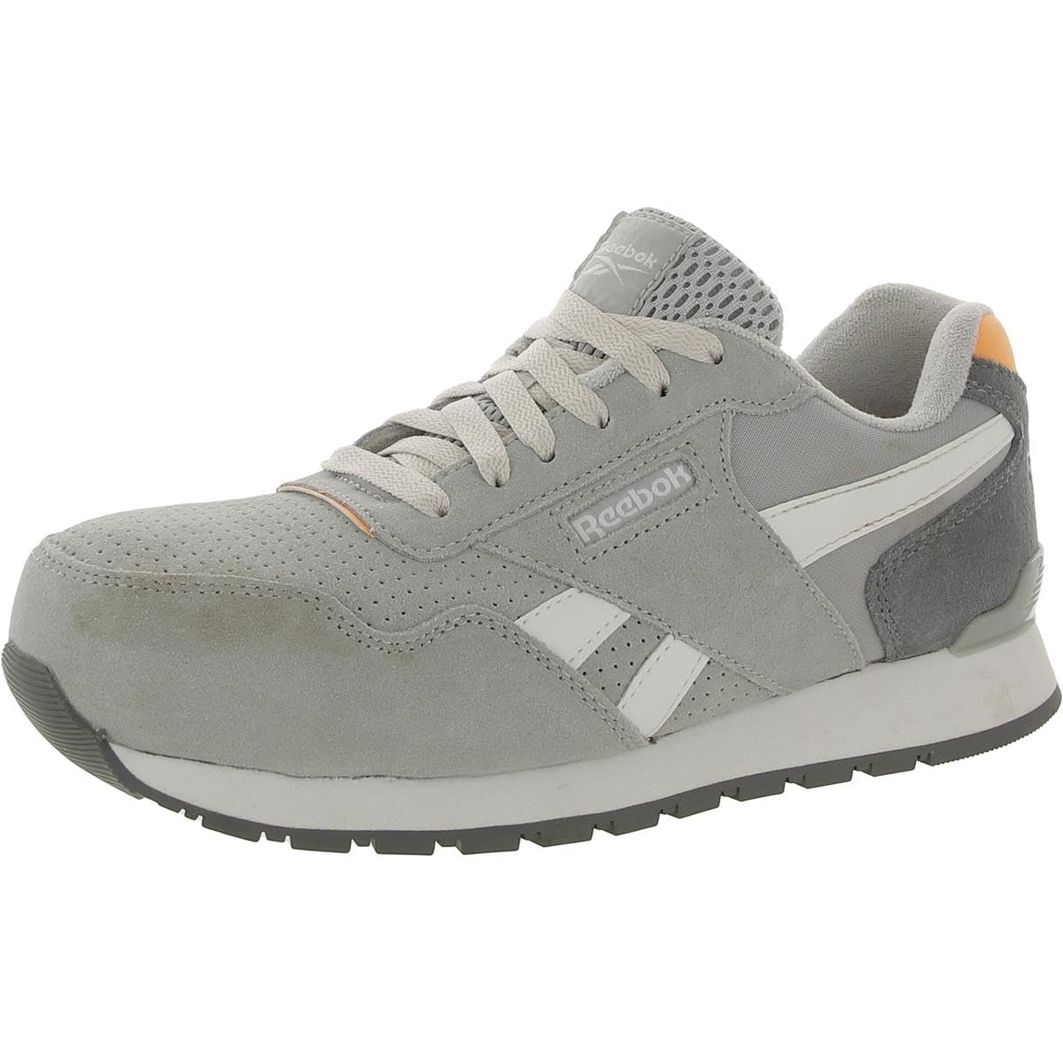 Reebok Work Women's Harman Work Sneaker - Sd10 Compo Grey/Orange - 10.5 Medium