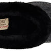 Skechers BOBS Women's Keepsakes Delight Slipper, Charcoal/Black, 7 W US