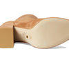 Stuart Weitzman Flareblock 85 Stretch Bootie Tan 5.5 B